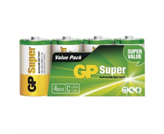 GP ALKALICKA BATERIA SUPER C (LR14) 4SH