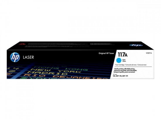 HP 117A AZUROVY LASER TONER, W2071A