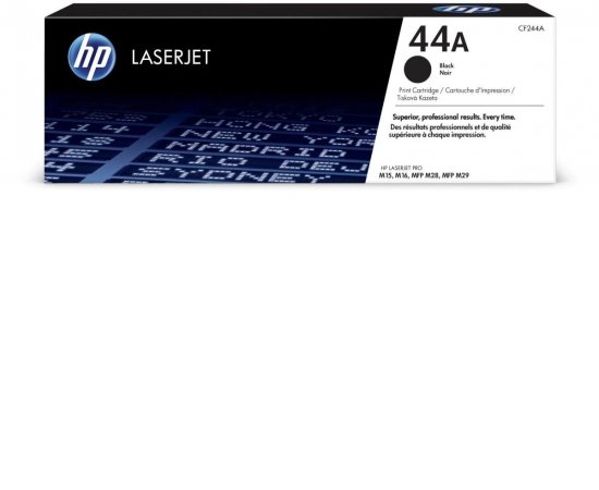 HP 44A ORIGINAL TONER LASERJET CF244A, BLACK, 1000 STRAN