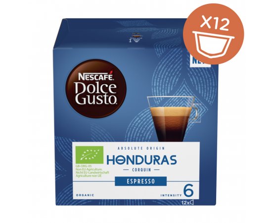 NESCAFE DOLCE GUSTO HONDURAS CORQUIN ESPRESSO 12KS