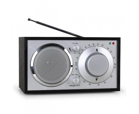 ONECONCEPT LAUSANNE-BL, CIERNE, RETRO RADIO, FM, AUX, 10008634