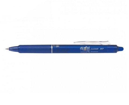 PILOT FRIXION CLICKER M 0,7 MM, MODRA