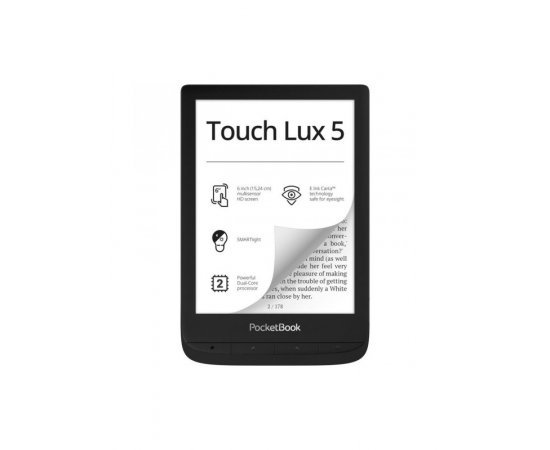 POCKETBOOK 628 TOUCH LUX 5, INK BLACK PB628-P-WW