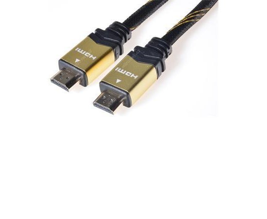 PREMIUMCORD GOLD HDMI HIGH SPEED + ETHERNET /POZLATENE KONEKTORY/ 5M KPHDMET5