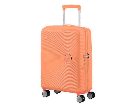 AMERICAN TOURISTER SOUNDBOX SPINNER 55/20 TSA EXP CANTALOUPE