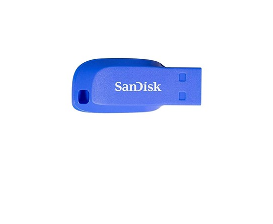 SANDISK FLASHPEN-CRUZER BLADE 32 GB, ELEKTRICKA MODRA  SDCZ50C-032G-B35BE
