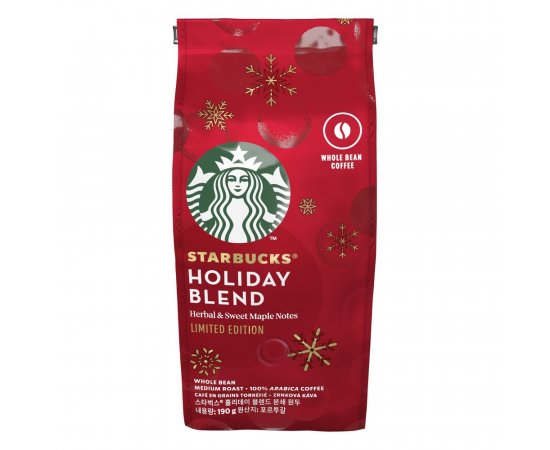 STARBUCKS HOLIDAY BLEND 190 G, ZRNKOVA KAVA