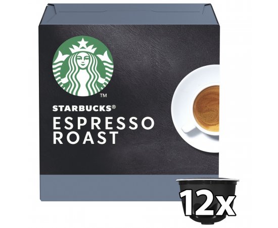 STARBUCKS NESCAFE DOLCE GUSTO ESPRESSO DARK ROAST, 12 KAPSUL