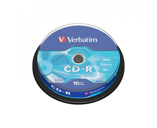 VERBATIM CD-R/10 CAKE 43437