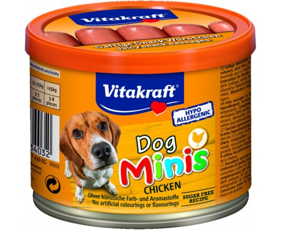 VITAKRAFT DOG MINIS KURACIE 12 KS, 120 G, 2323403