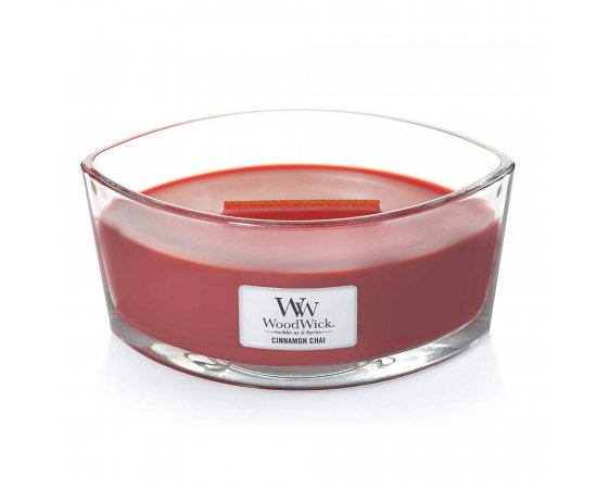 WOODWICK SVIECKA DEKORATIVNA VAZA CINNAMON CHAI 453G, 76104