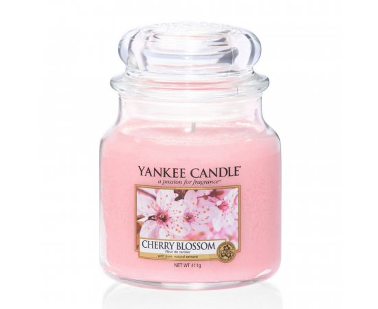 YANKEE CANDLE 1542837 SVIECKA CHERRY BLOSSOM/STREDNA