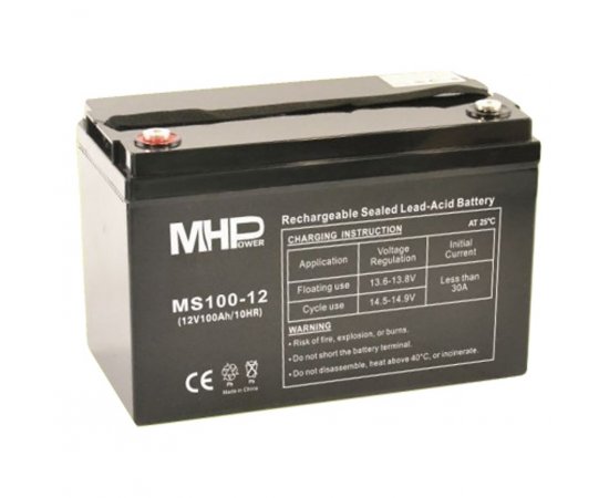 Batéria MHPower MS100-12 VRLA AGM 12V/100Ah 