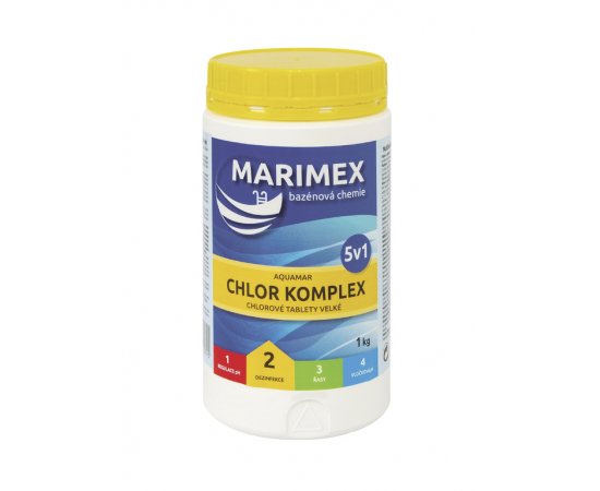 Bazénová chémia Marimex Chlor komplex 5v1 1 kg