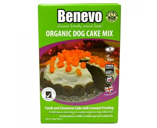 Koláč pre psy, Benevo Organic Dog Cake Mix, 140g