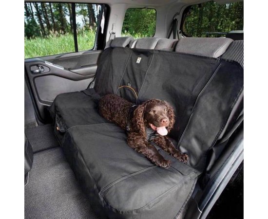 Ochranný prehoz na zadné sedadlá Kurgo Wander Bench Seat Cover -black