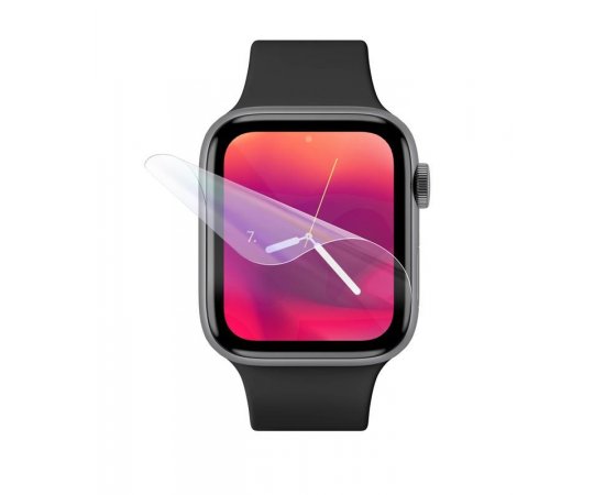 TPU folie na displej FIXED Invisible Protector pro Apple Watch 44mm/Watch 42mm, 2ks v balení, čirá