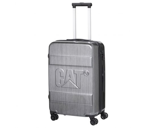 CAT cestovní kufr Cat Cargo 24\&quot; - stříbrný