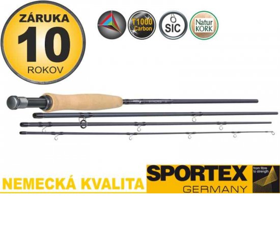 Muškárske prúty SPORTEX Synoris Fly 4-diel 260cm / aftma 3