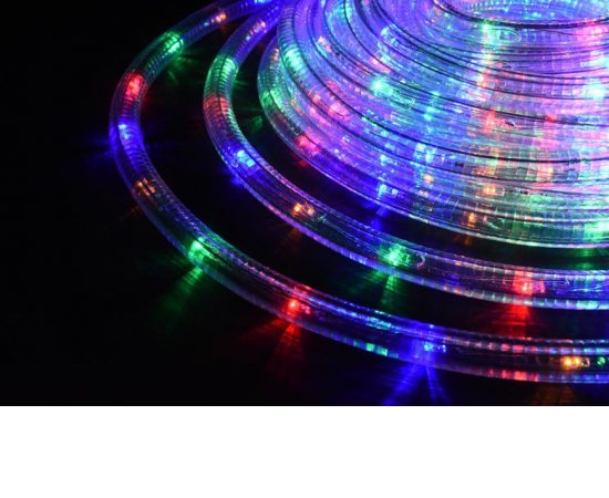 Reťaz MagicHome Vianoce Rolight, 240x LED multicolor, 8 funkcií, 230 V, 50 Hz, IP44, exteriér, osvetlenie, L-10 m
