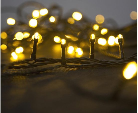 Reťaz MagicHome Vianoce Errai, 1200 LED teplá biela, 8 funkcií, 230 V, 50 Hz, IP44, exteriér, osvetlenie, L-24 m