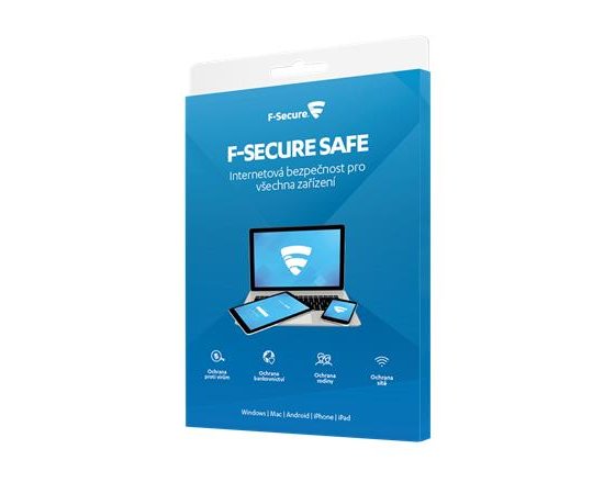 F-Secure SAFE pro 5 zařízení na 1 rok - elektronicky