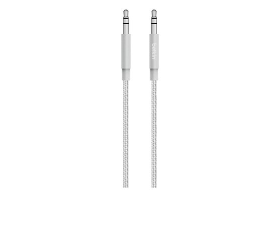 Belkin 3.5mm Jack M/M Metallic MIXIT, 1.2m stříbrný