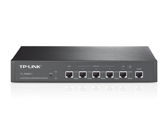 TP-Link TL-R480T+  SMB Router, 1xLAN, 1xWAN, 3x LAN/WAN