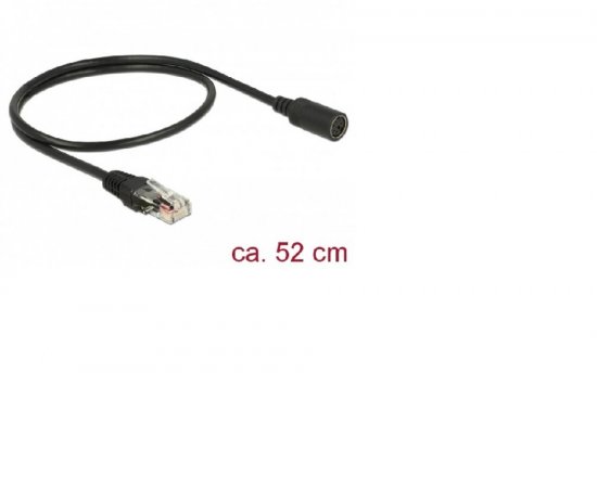 Navilock Connection Cable MD6 female serial &gt; RJ45 male 52 cm