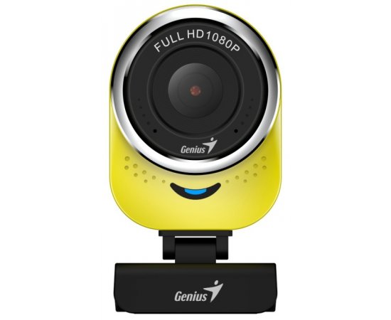 GENIUS webová kamera QCam 6000/ žlutá/ Full HD 1080P/ USB2.0/ mikrofon