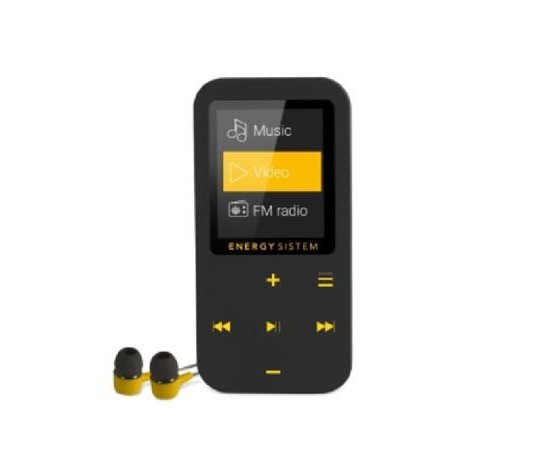ENERGY MP4 Touch Bluetooth AMBER (16GB, MicroSD, FM, sluchátka)