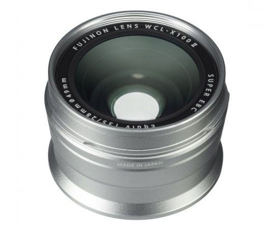 Fujifilm FUJINON WCL-X100 II Wide Angle Lens Silver