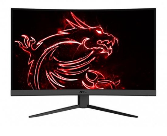 MSI Gaming monitor Optix G27CQ4, 27&quot; zakřivený /2560 x 1440 (WQHD)/VA LED, 165Hz/1ms/3000:1/250cd / m2/ 2xHDMI/DP