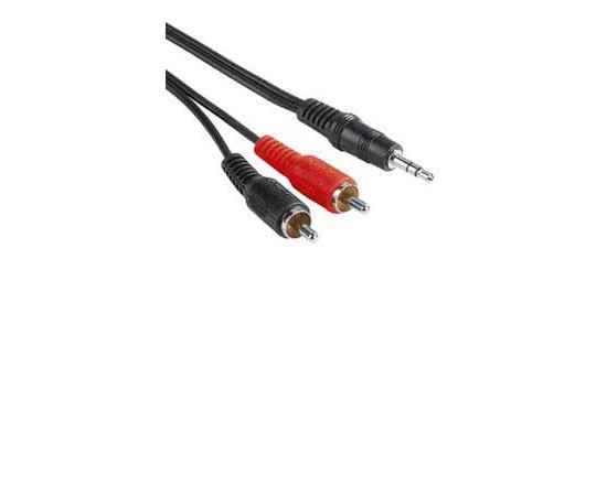 PremiumCord Kabel Jack 3.5mm-2xCINCH M/M 3m