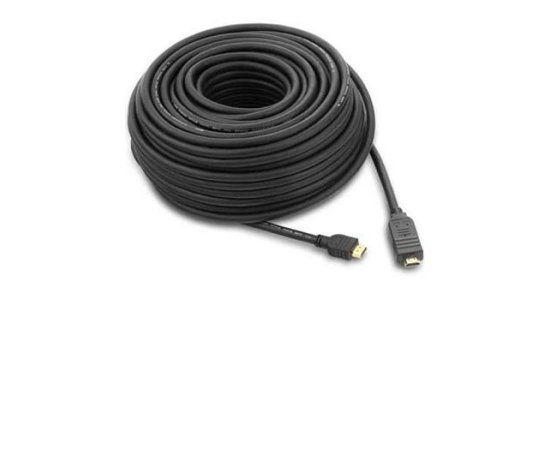 PremiumCord HDMI High Speed + Ethernet kabel, zlacené konektory, 20m, int. zesilovač