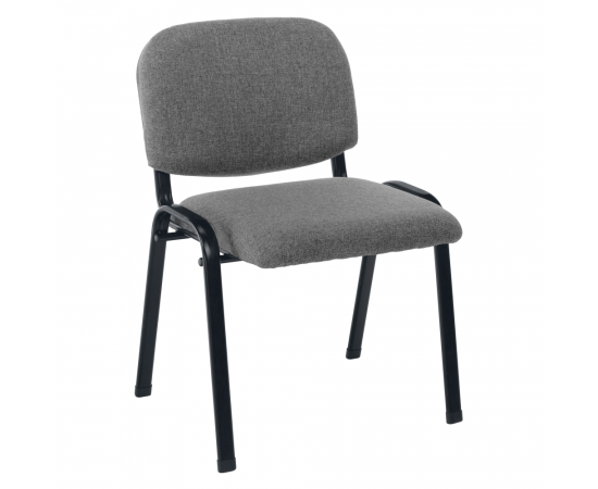 KONDELA Kancelárska stolička, sivá, ISO ECO