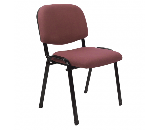 KONDELA Kancelárska stolička, červenohnedá, ISO ECO