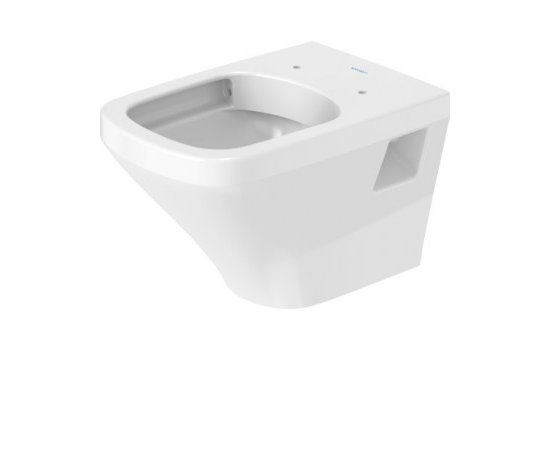 Duravit DuraStyle - Závesné WC, Rimless®, biela 2538090000