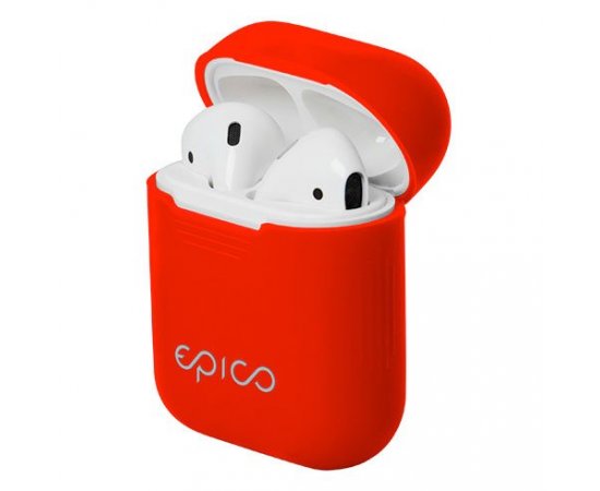 Epico SILICONE CASE AIRPODS Gen 2 - červená