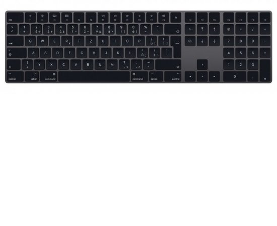 Apple Magic Keyboard s numerickou klávesnicou SK - Space Gray