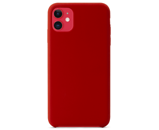 EPICO SILICONE CASE iPhone 11 - červený