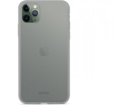 EPICO SILICONE CASE iPhone 11 Pro Max - čierny transparentný