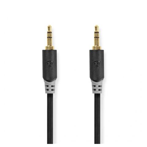 NEDIS ND-CABW22000AT30 STEREO AUDIO KABEL, 3,5MM, ZASTRCKA, 3,5MM ZASTRCKA, POZLATENA, 3M