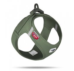 CURLI Postroj pre psov so sponou Air-Mesh Moss XL, 12-18 kg