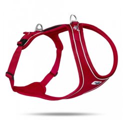 CURLI Postroj pre psov Belka Comfort Red XS, 15-20 kg