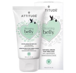 ATTITUDE Prírodný krém na unavené nohy Blooming Belly nielen pre tehotné s mätou 150 ml