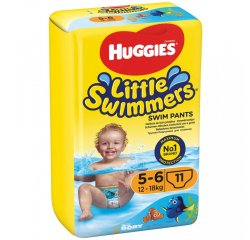 HUGGIES® Little Swimmers Plienky do vody jednorazové 5-6 (12-18 kg) 11 ks