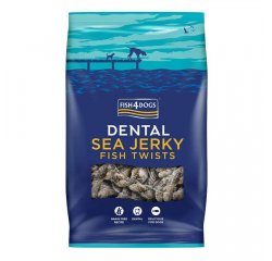 FISH4DOGS Dentálne pamlsky pre psov morská ryba - závitky 500g