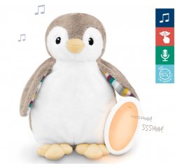 ZAZU Tučniak Phoebe - šumiace zvieratko s nočným svetlom a hlasovým rekordérom