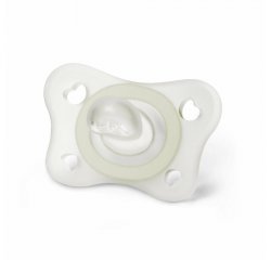 Chicco Physio Forma Mini Soft Lumi upokojujúce cumlíky, 2ks, svietiace v tme, 2-6m